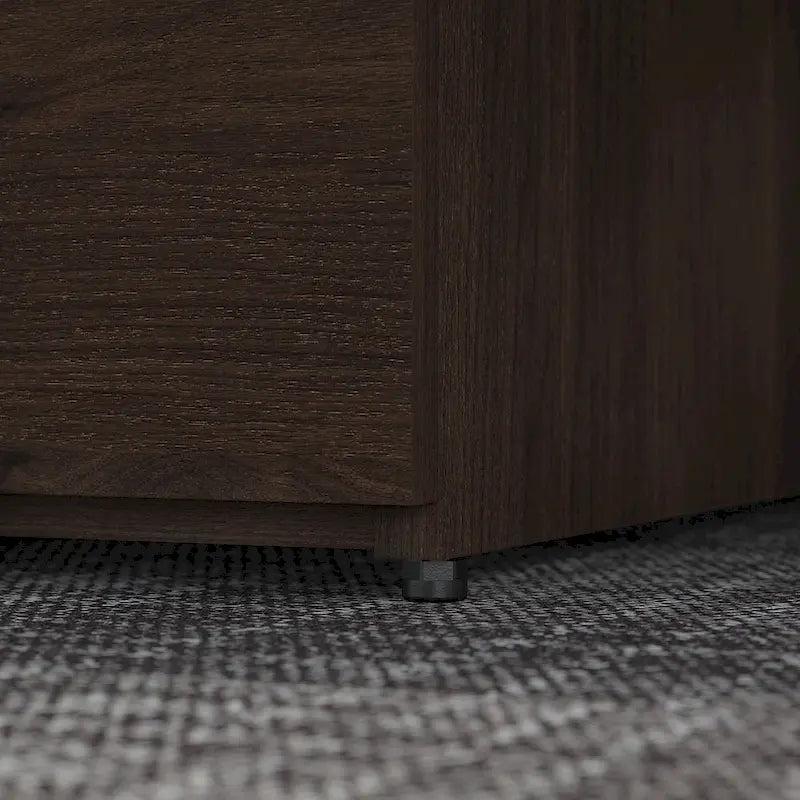 16-Inch 2-Drawer Under-Desk File Cabinet with Lock - Ships Fully Assembled