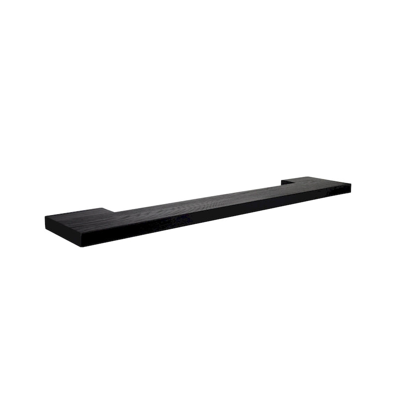 34-inch houten badkamerwandplank met bevestigingsmateriaal