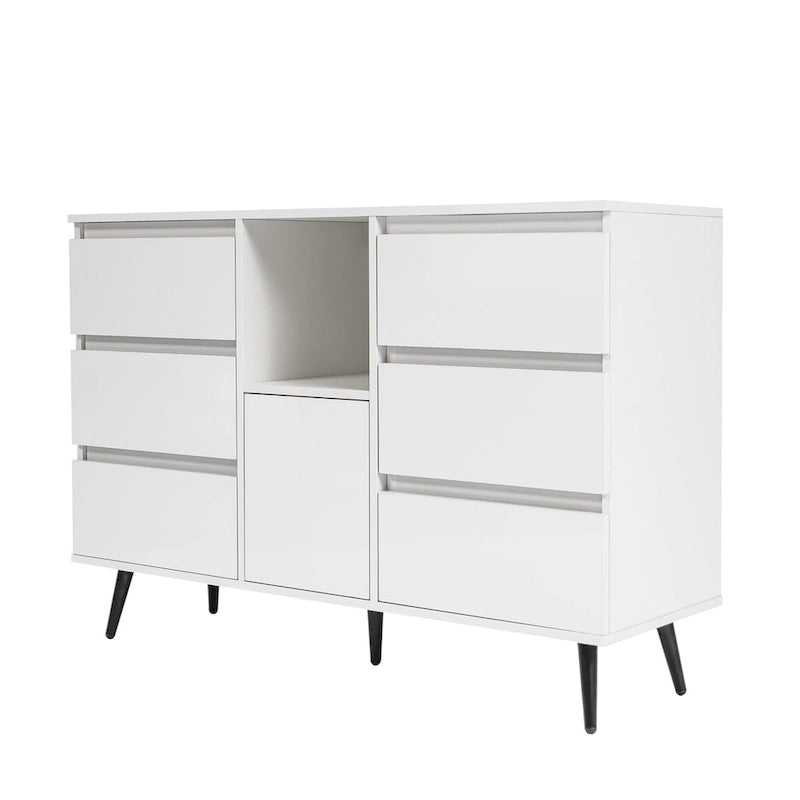 Dressoir Buffelkast met LED-lichtstrip voor woonkamer - 51B x 15,75D x 38,4H