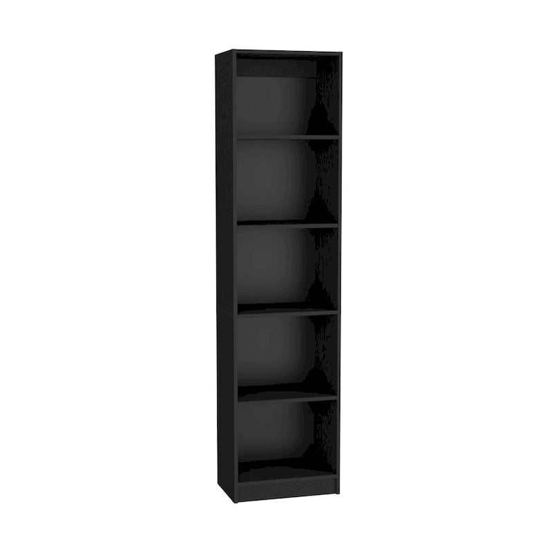 60-inch 3-delige Boekenkastenset met Kastje - 13 Planken, Mat Grijs en Wit