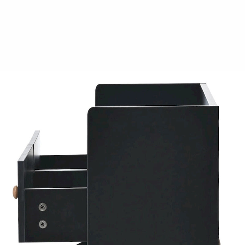 Minimalistische Houten Schoenenkast met Klapladen - 50.71B x 9.42D x 42.52H