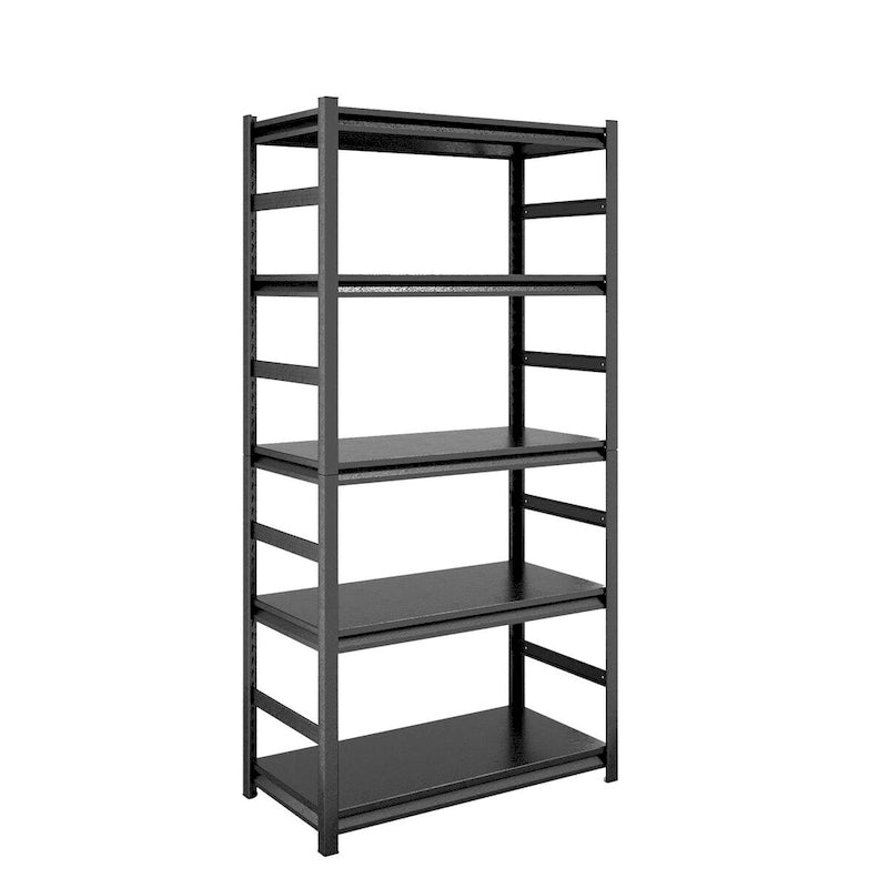 5-Tier Heavy Duty Adjustable Metal Shelving Unit - 2000 lb Capacity, 31W x 63H