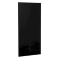 Keukenkast Zijpaneel met ABS Stootrand - 12B x 24H, Zwart