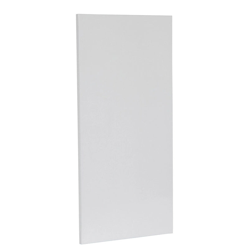 Kitchen Cabinet End Panel with ABS Edgeband - 12W x 24H, Black
