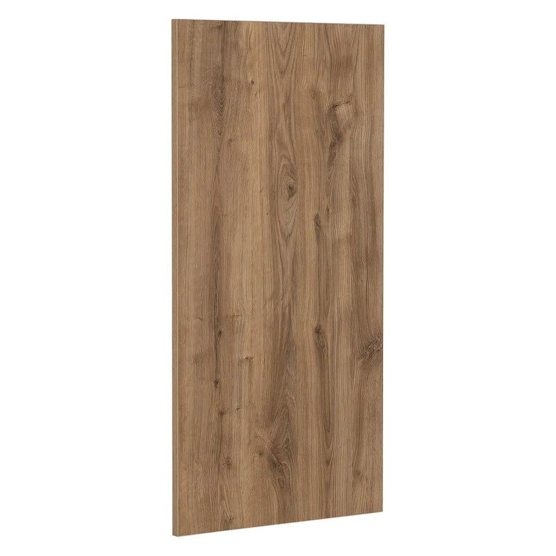 Kitchen Cabinet End Panel with ABS Edgeband - 12W x 24H, Black