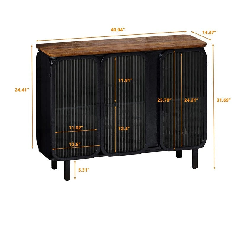 Vintage Accent Cabinet