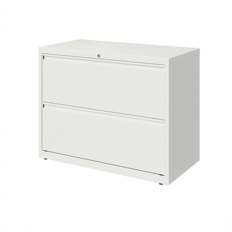 36-Inch 2-Drawer Metal Lateral File Cabinet for Home and Office