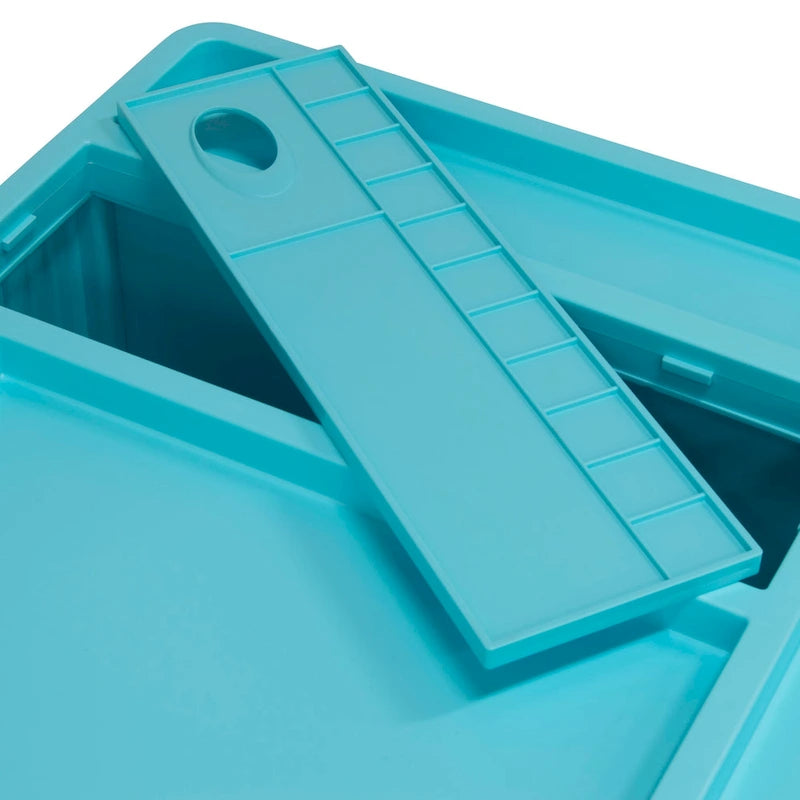 18x18x26 Mobile Rotating 4-Sided Art and Craft Storage Cart