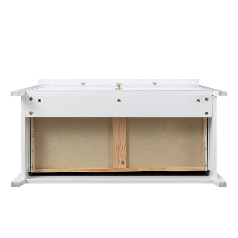 Massief Houten Gespoten Ladenkast - 96 cm B x 45 cm D x 108 cm H, 72.5 kg Capaciteit