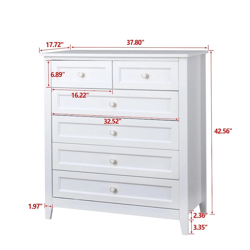 Massief Houten Gespoten Ladenkast - 96 cm B x 45 cm D x 108 cm H, 72.5 kg Capaciteit