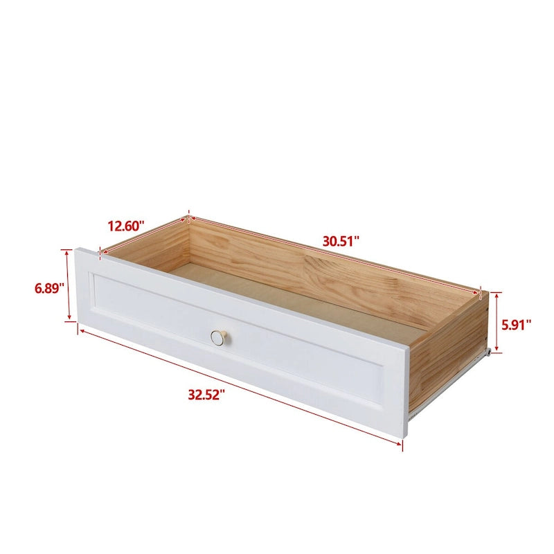 Massief Houten Gespoten Ladenkast - 96 cm B x 45 cm D x 108 cm H, 72.5 kg Capaciteit