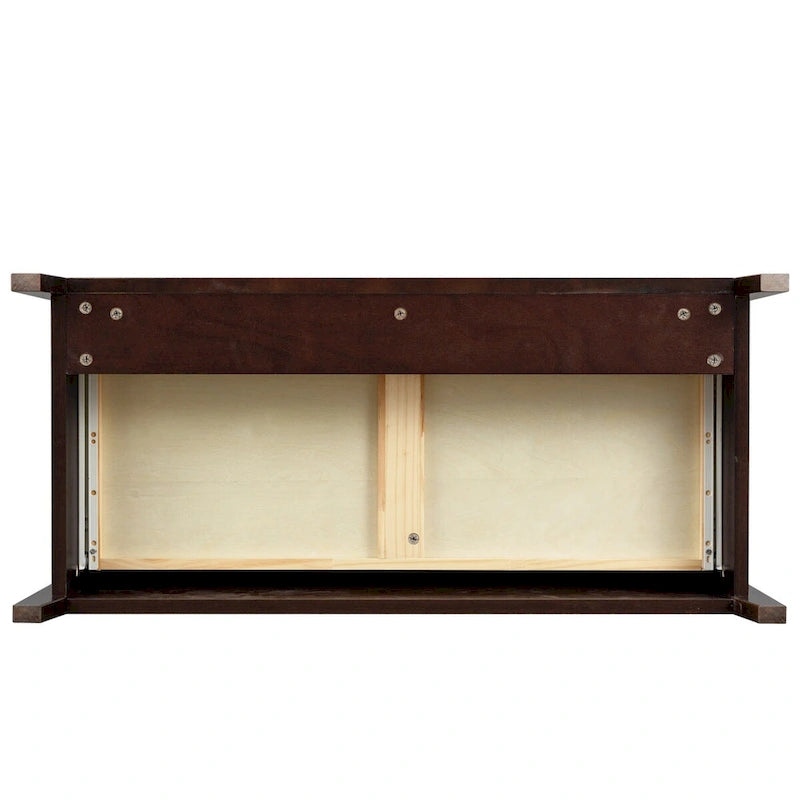 Massief Houten Gespoten Ladenkast - 96 cm B x 45 cm D x 108 cm H, 72.5 kg Capaciteit