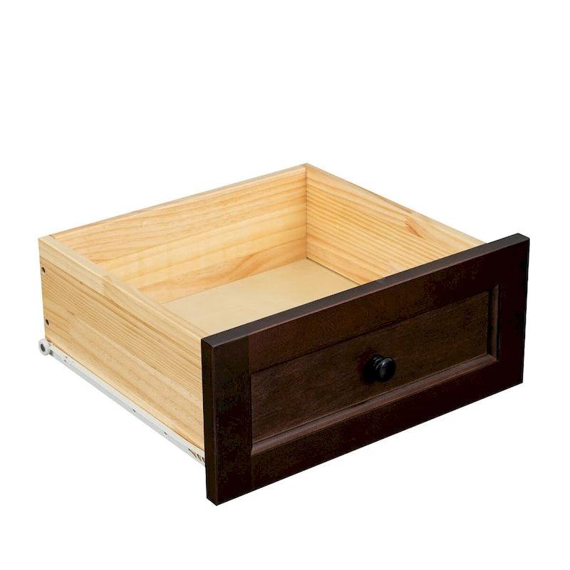 Massief Houten Gespoten Ladenkast - 96 cm B x 45 cm D x 108 cm H, 72.5 kg Capaciteit