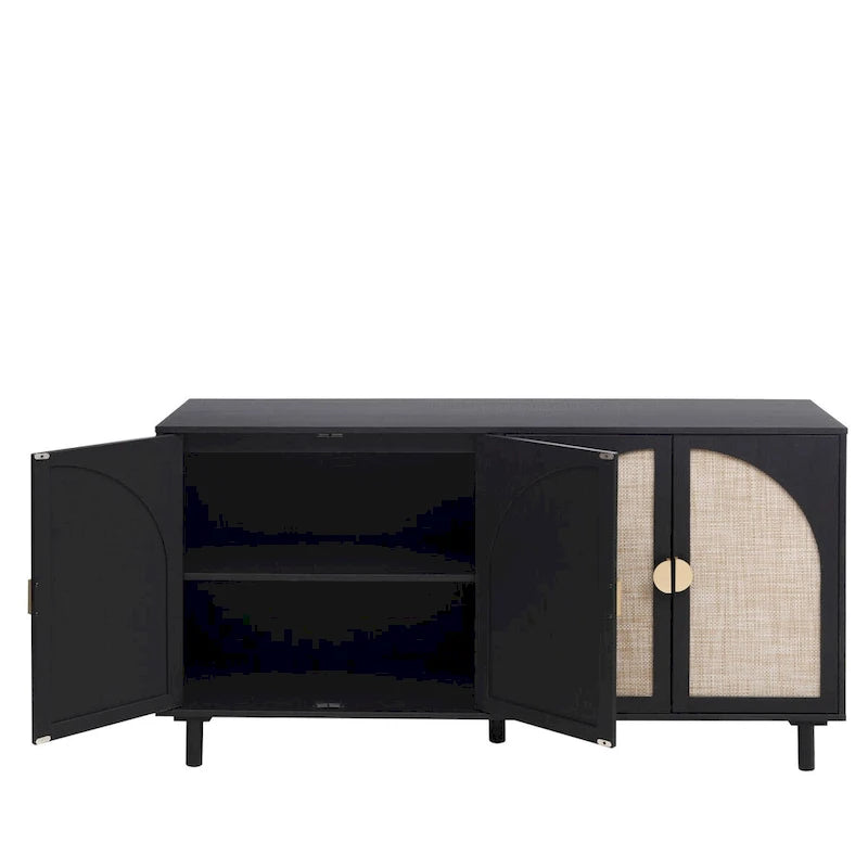 4 Door Cabinet,for Bedroom,Living Room,Study