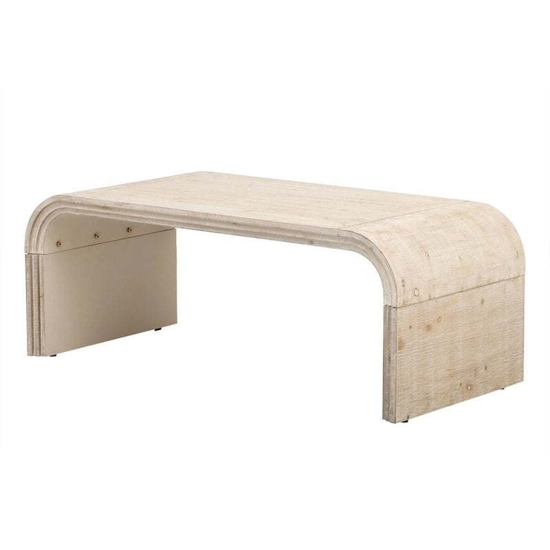 Retro 3-delige meubelset - Dressoir, consoletafel en salontafel met gouden handgrepen