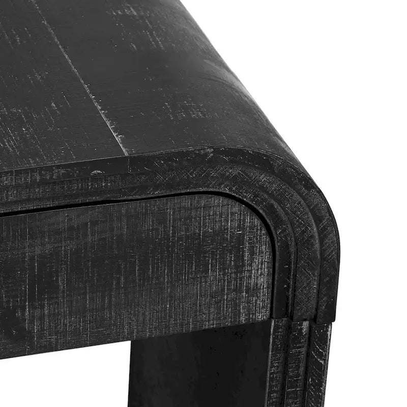 Retro 3-delige meubelset - Dressoir, consoletafel en salontafel met gouden handgrepen