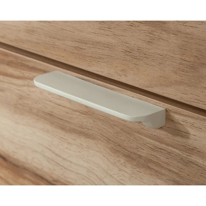 Archiefkast met 2 laden, verhoogde plank en kabelbeheer - Kiln Acacia