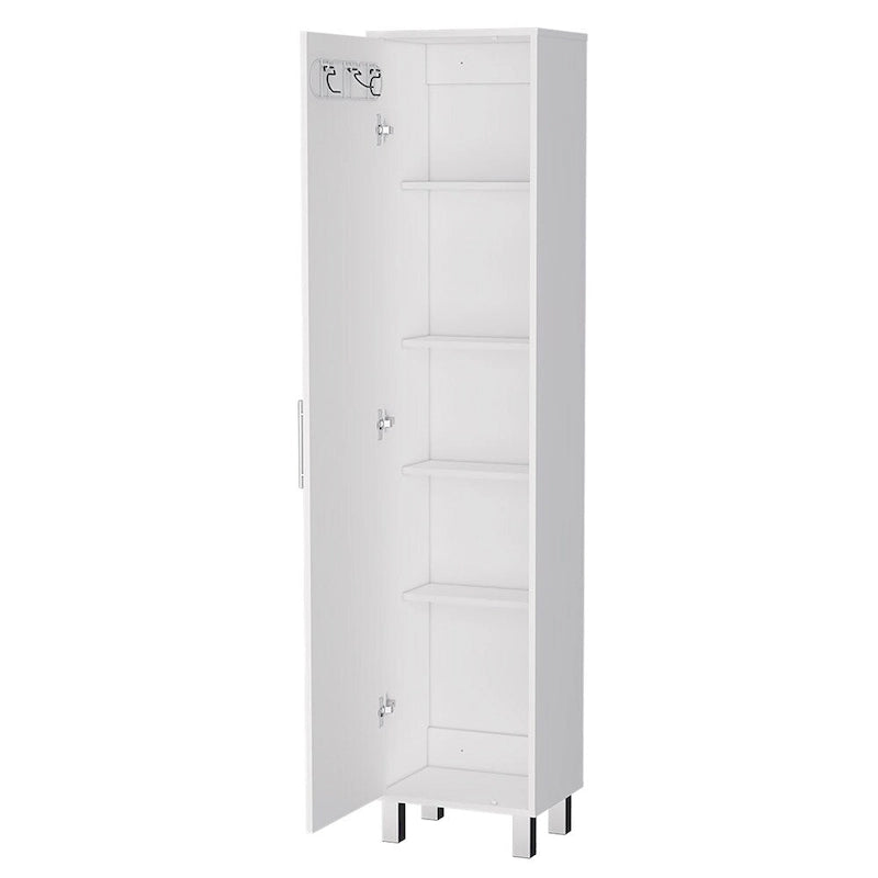3-Drawer Mobile Filing Cabinet on Caster Wheels for Home and Office